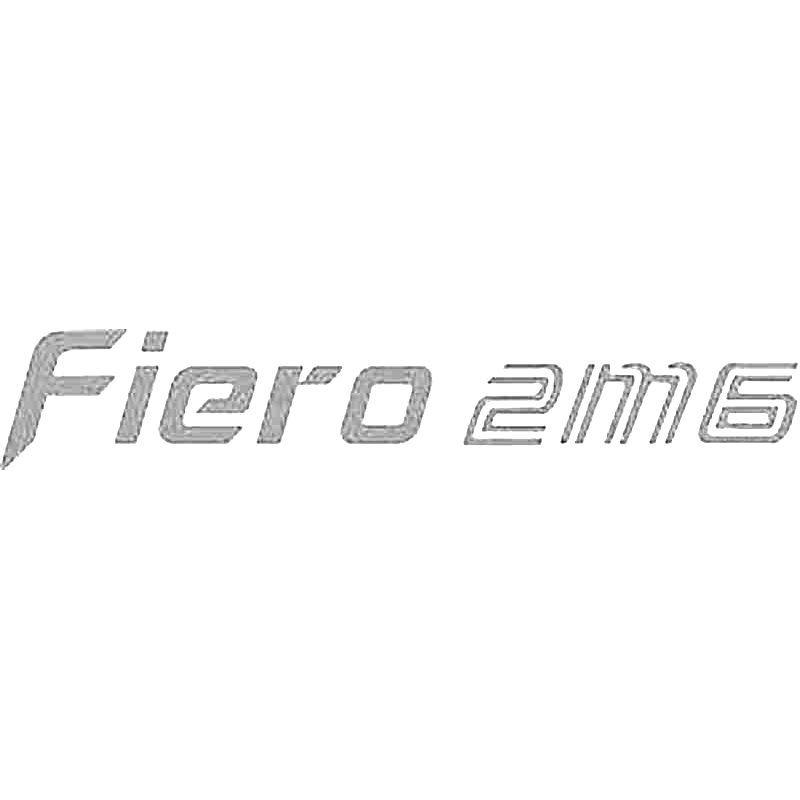 Fiero Graphic Logo - Pontiac Fiero 2m6 Replacement Trunk Decklid Graphic Vinyl Decal