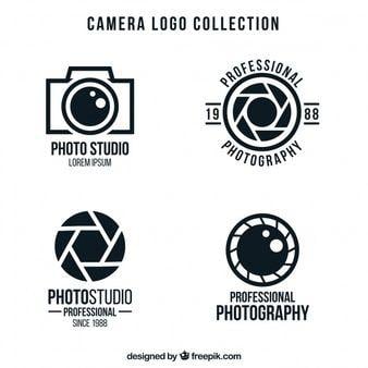 Cute Black and White Camera Logo - Camera Vectors, Photos and PSD files | Free Download
