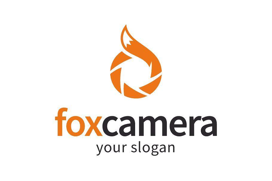 Cemara Logo - Fox Camera Logo Logo Templates Creative Market
