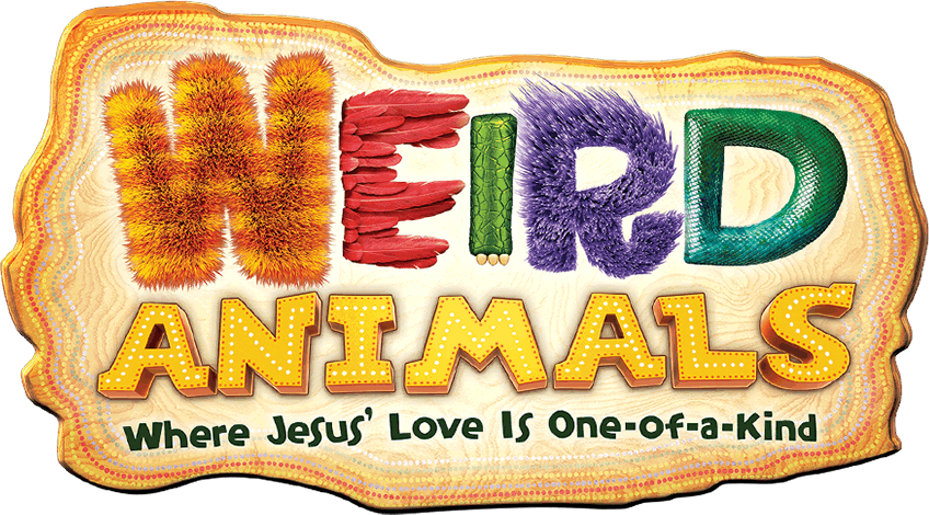 Weird Animals Logo - weird-animals-vbs-logo | College Place United Methodist Church