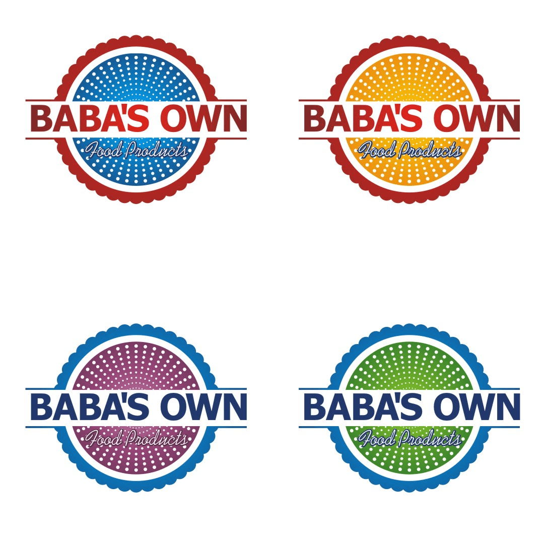 Food Product Logo - Unique Logo Design Wanted for Baba's Own Food Products | HiretheWorld