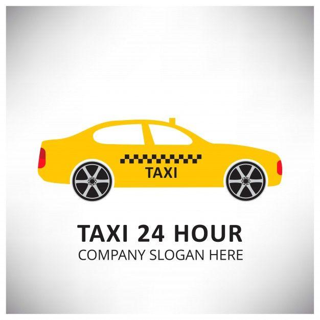 Cab Car Logo - Modern taxi service logo Vector