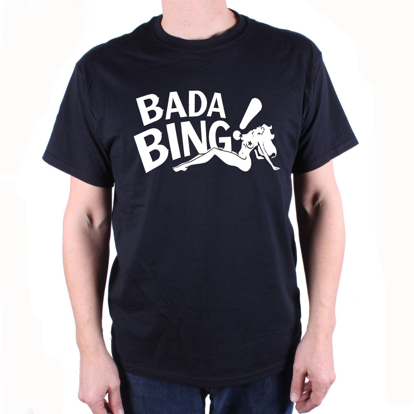 Bada Bing Logo - As Seen In The Sopranos T Shirt Bada Bing! Logo Free UK Postage Cult