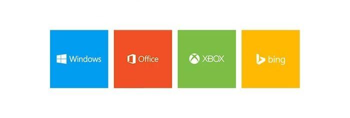Microsoft Green Logo - Bada Bing, flat logos are in | Stark Insider