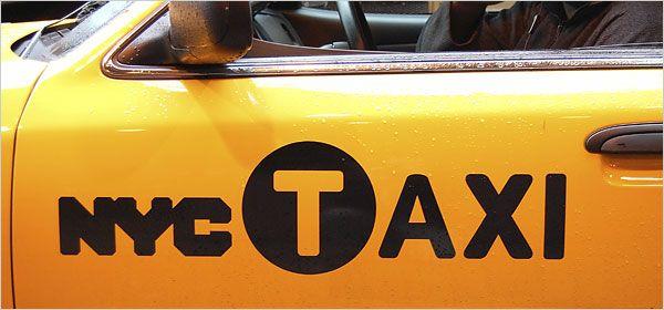 Cab Car Logo - New Logo Makes It Clear: Those Yellow Cars Are Taxis - The New York ...