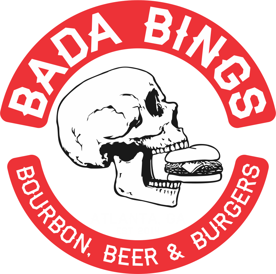 Bada Bing Logo - Bada Bings. Bourbon, Beer & Burgers Sports Bar Atlanta