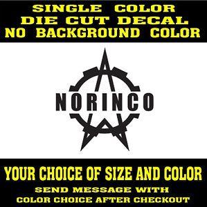 Norinco Logo - Norinco Rifle logo vinyl decal.Gun case car, truck, window, toolbox