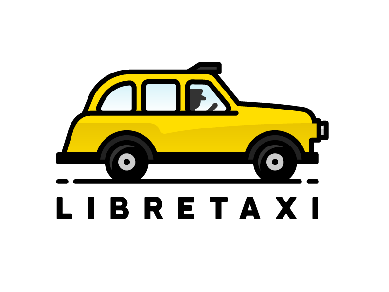 Cab Car Logo - LibreTaxi Logo