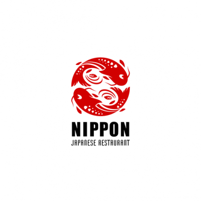 Japanese Logo - Nippon japanese restaurant. Logo Design Gallery Inspiration