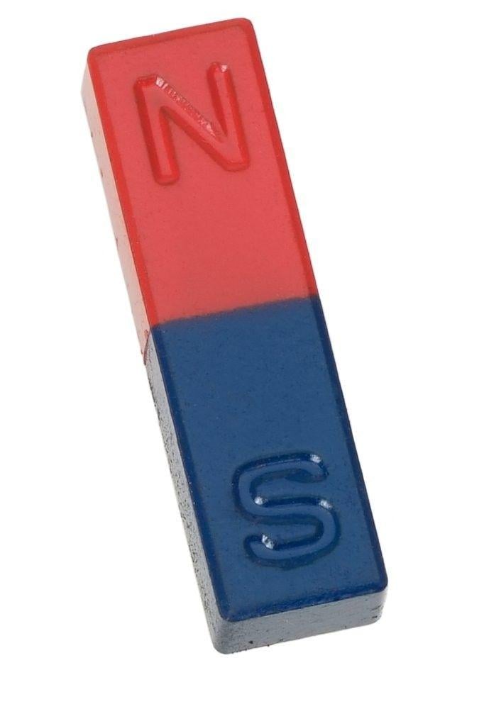 Red and Blue Bar Logo - Alnico Red Blue Bar Magnet
