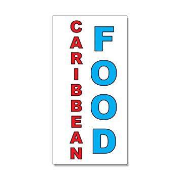 Red and Blue Bar Logo - Amazon.com : Caribbean Red Blue Bar Restaurant DECAL STICKER Retail ...