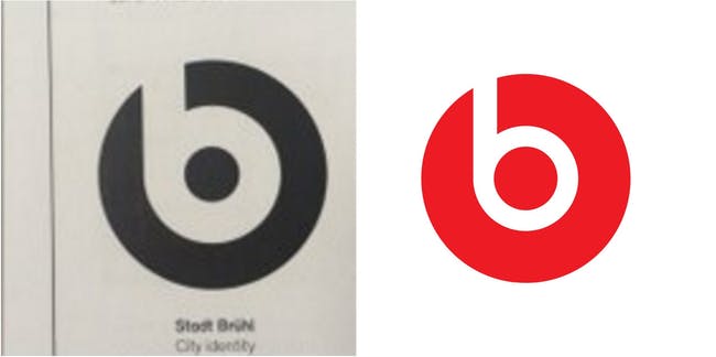 Red Beats Logo - Beats, AirBnB, and Flipboard Lifted Their Logos From the Same 1989 ...