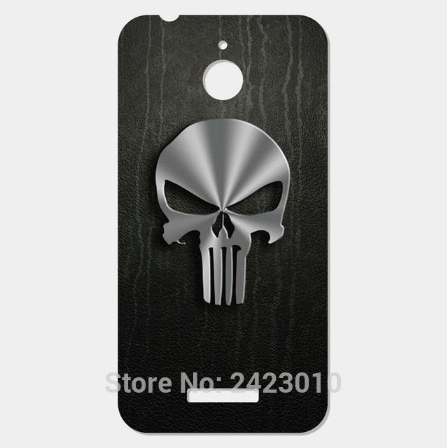 HTC Phone Logo - The Punisher Skull Logo Cover mobile phone case For HTC Desire 510