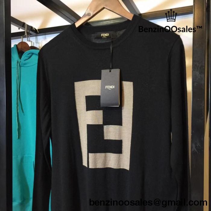 The Benzino Logo - High Quality Replica Fendi double F logo long sleeve shirt ...