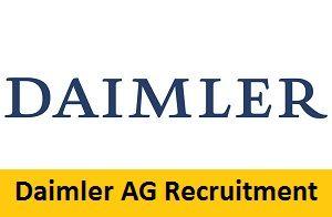 Daimler AG Logo - Daimler AG Recruitment 2017-2018 Job Openings For Freshers ...