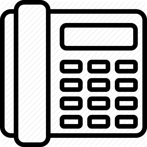 Office Telephone Logo - Handset, office, phone, telephone icon