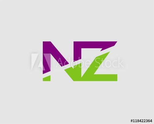 N and Z Logo - Letter n and z logo vector - Buy this stock vector and explore ...