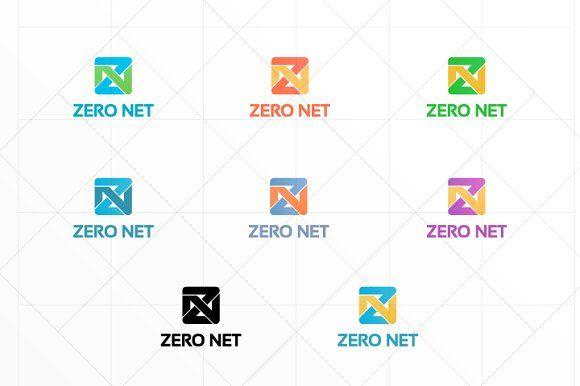 N and Z Logo - Zero Net Letter Z Logo ~ Logo Templates ~ Creative Market