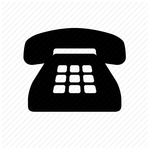 Office Telephone Logo - Picture of Telephone Icon Vector Transparent