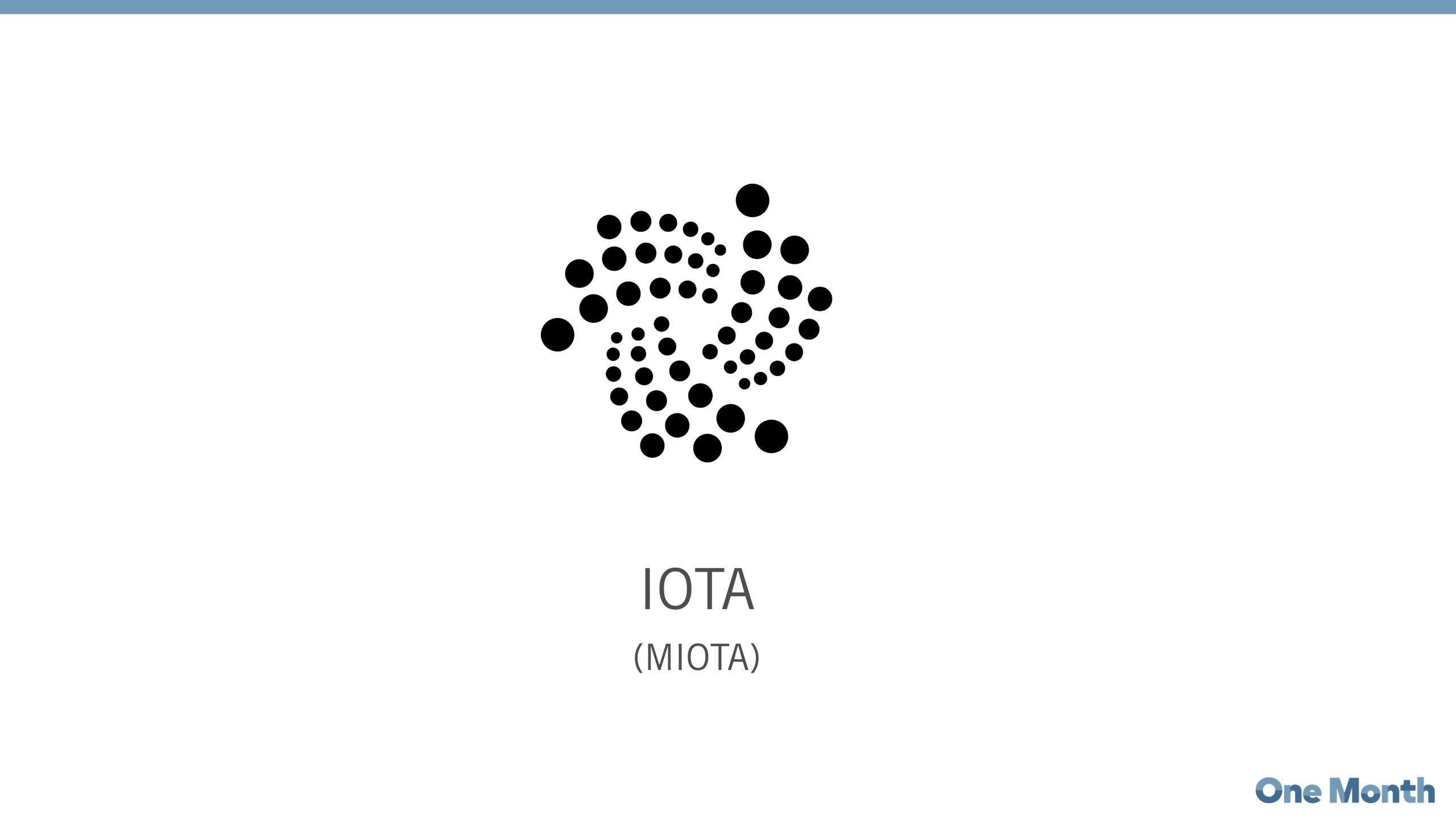 Iota Logo - Iota Logo - One Month