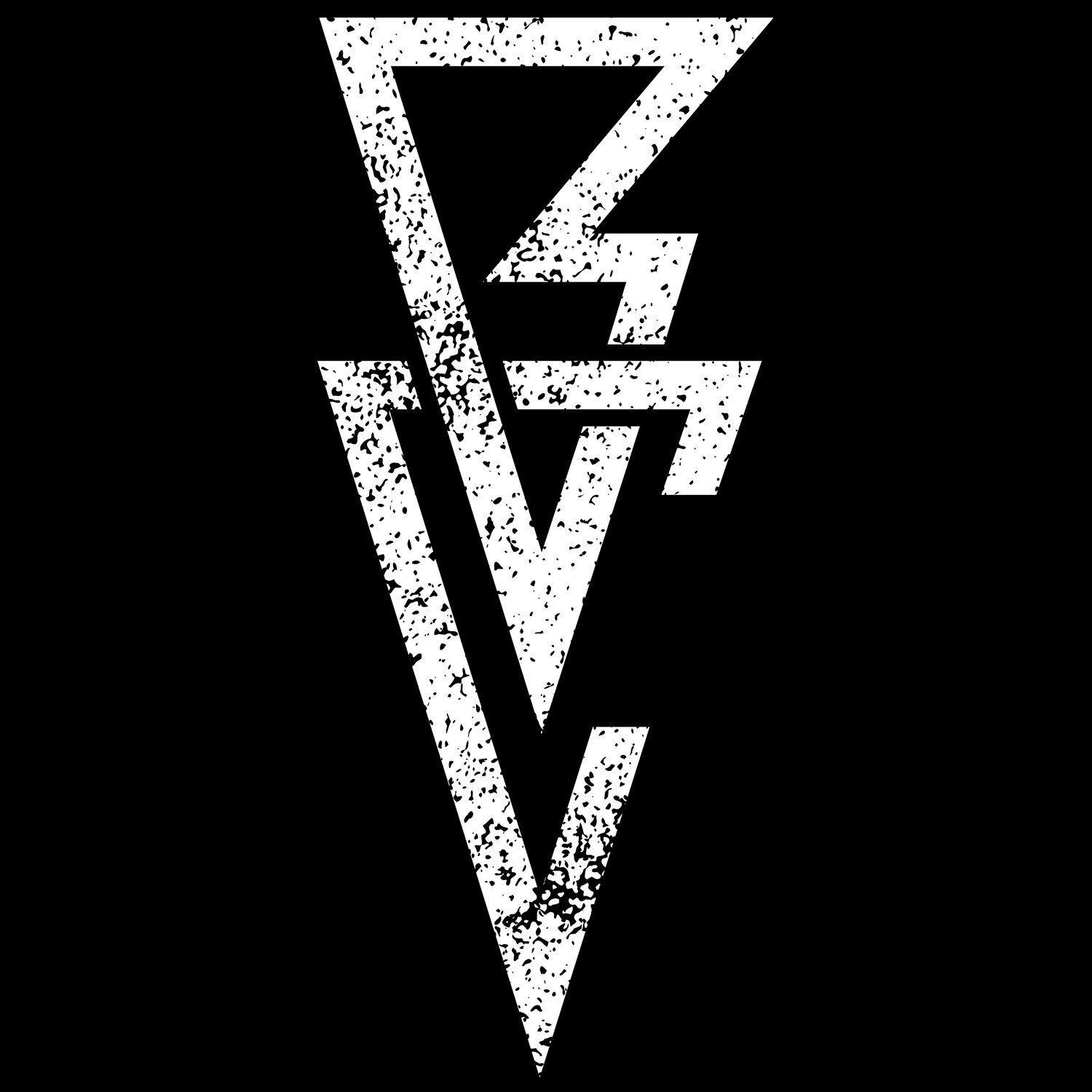 Black and White Triangles Logo - WWE Men's Finn Balor Triangle Logo T-Shirt Black XX-Large: Amazon.co ...