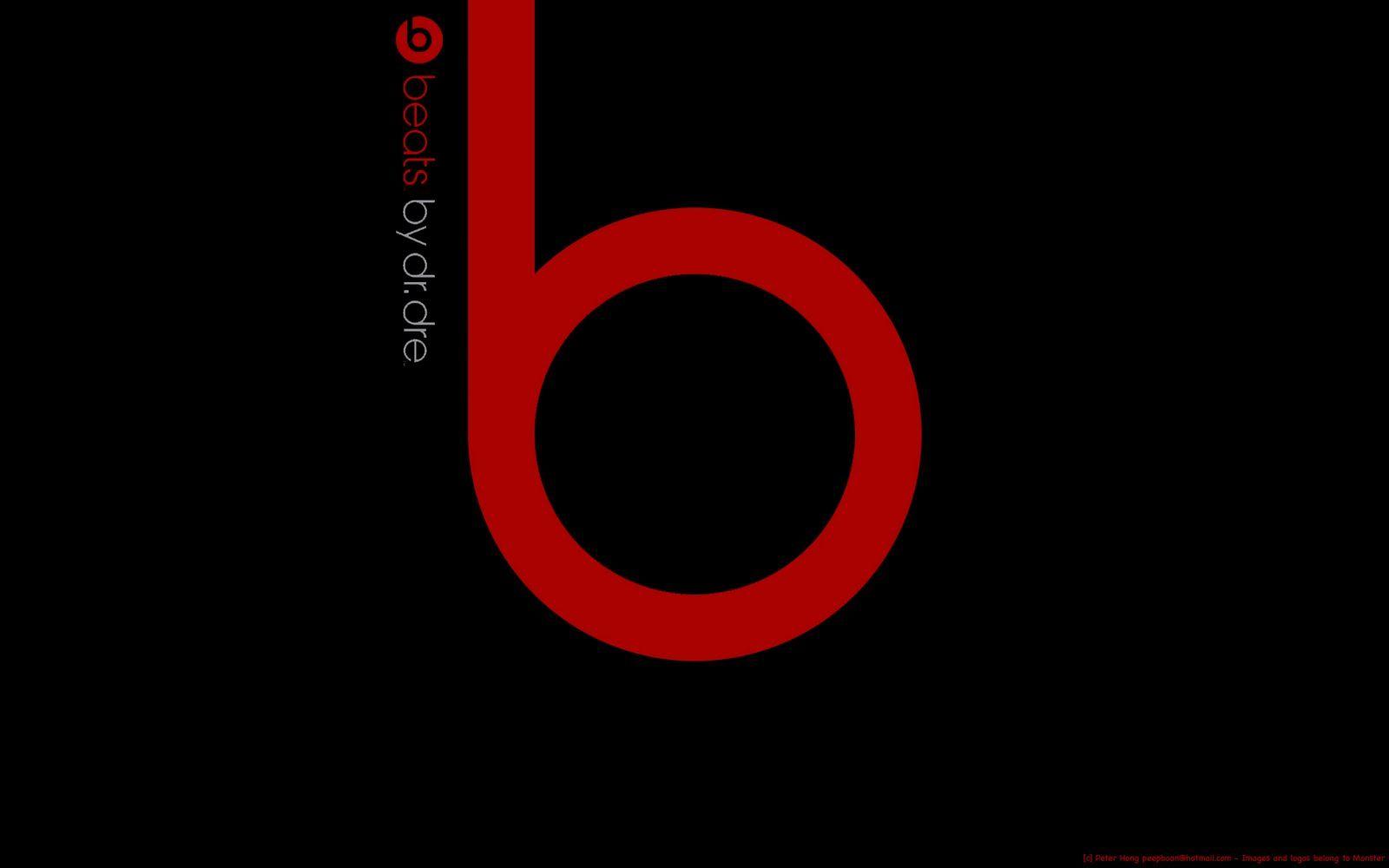 Red Beats Logo - Group of Beats By Dr Dre Logo Wallpaper Hd