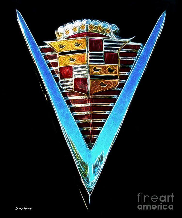 Classic Cadillac Logo - Vintage Cadillac symbol | Caddy Daddy | Cadillac, Cars, Classic Cars