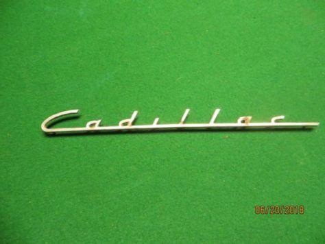 Vintage Cadillac Logo - 1947 Cadillac auto car vintage original fender emblem