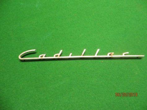 Vintage Cadillac Logo - Cadillac auto car vintage original fender emblem