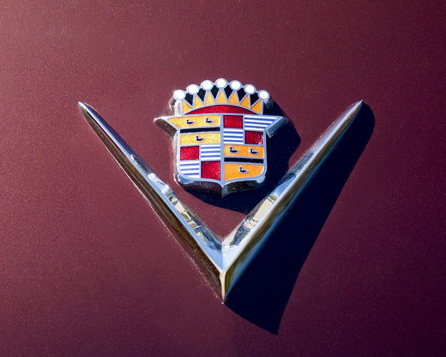Vintage Cadillac Logo - 1949 Cadillac Emblem Photograph by Jill Reger