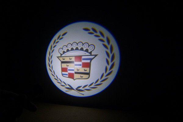 Vintage Cadillac Logo - Cadillac Vintage LED Door Projector Courtesy Puddle Logo Light