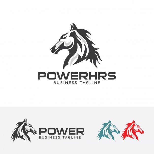 Horse Vector Logo - Power horse vector logo template Vector | Premium Download