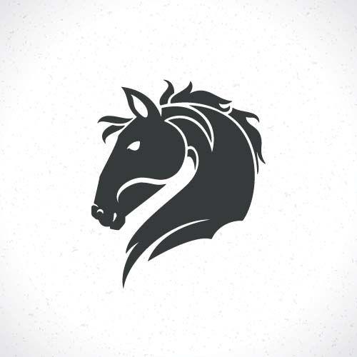 Horse Vector Logo - Vector set of horse logos design 06 free download