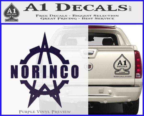 Norinco Logo - Norinco Firearms Decal Sticker D1 A1 Decals