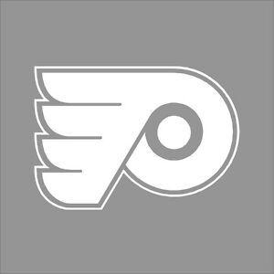 Flyers NHL Team Logo - Philadelphia Flyers NHL Team Logo 1Color Vinyl Decal Sticker Car ...