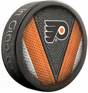 Flyers NHL Team Logo - Philadelphia Flyers NHL Team Logo STITCH Model Hockey Puck - GT ...