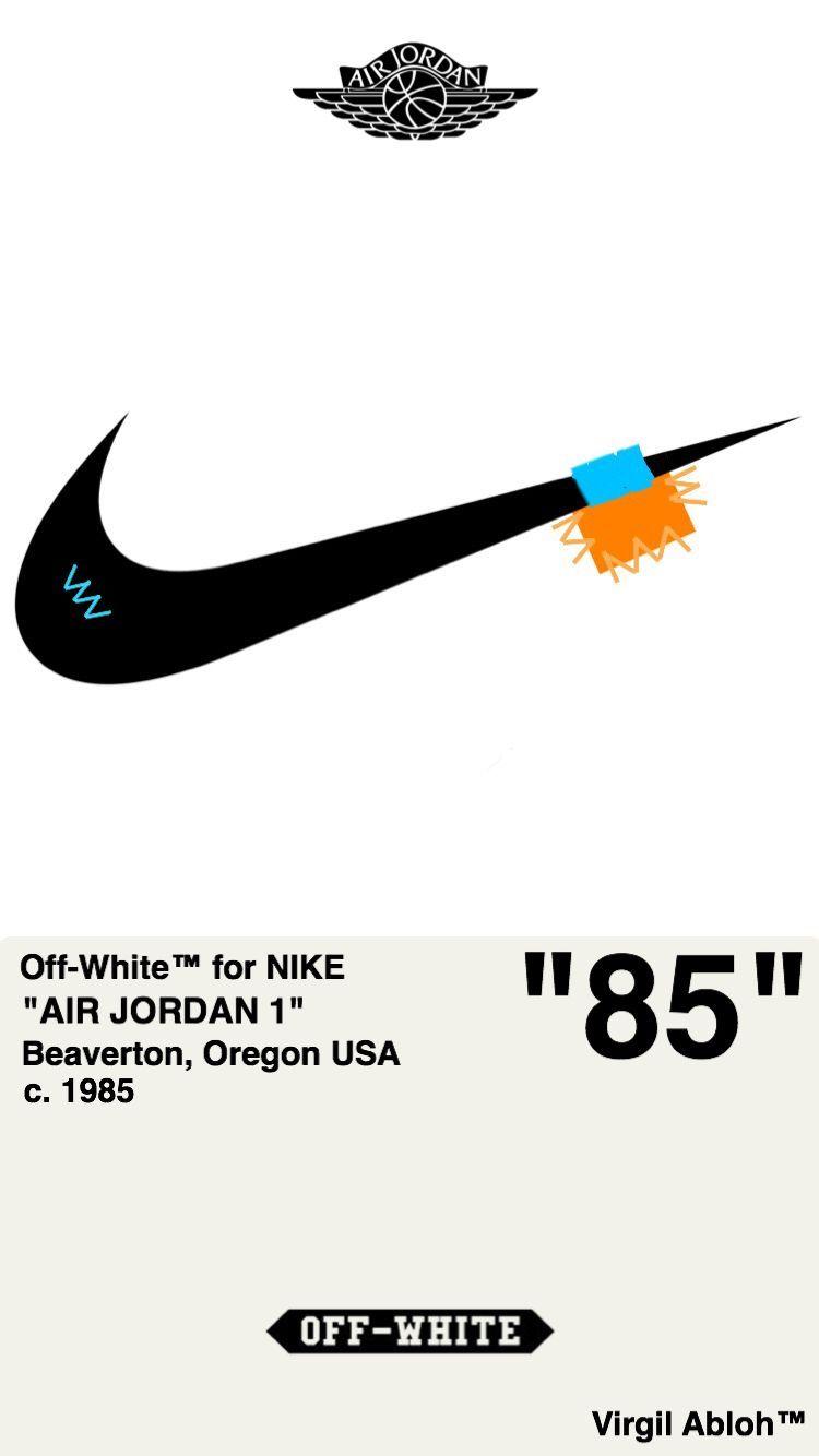 Air Off White Logo - Off-White iPhone Wallpaper by BLCKMVIC | Arts | Iphone wallpaper ...