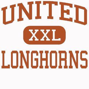 United Longhorns Logo - Texas Longhorns Go T Shirts Shirt Design & Printing