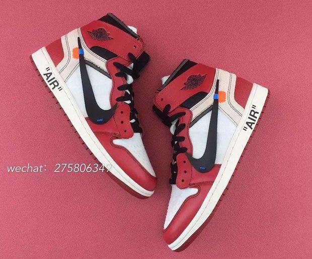 Air Off White Logo - OFF WHITE Air Jordan 1 Chicago Detailed Photos | SneakerNews.com