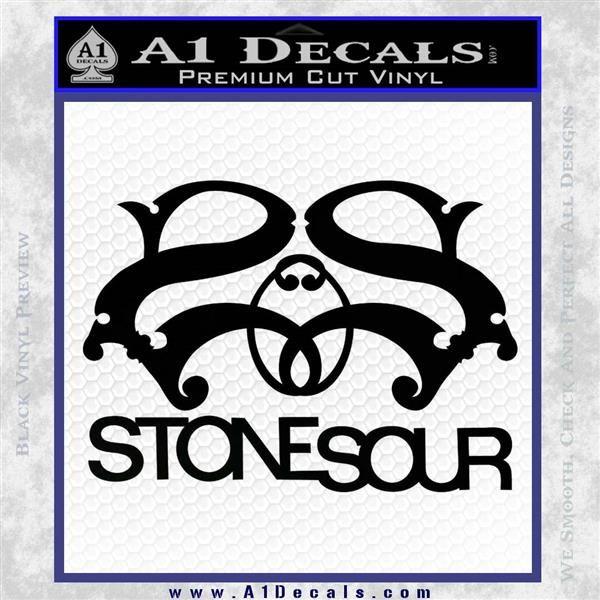 Stone Sour Logo - Stone Sour Band Logo Vinyl Decal Sticker » A1 Decals