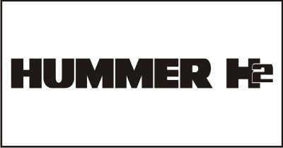 Hummer H2 Logo - Hummer H2 Windshield Decal Century Sound and Security