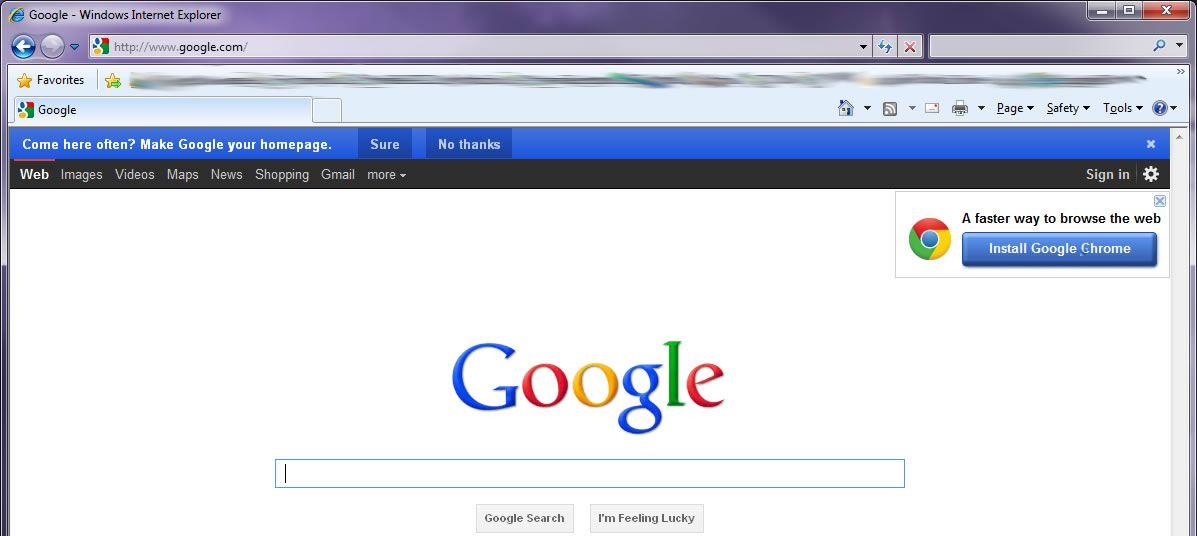 Make Google My Homepage Logo - Google | Rantography