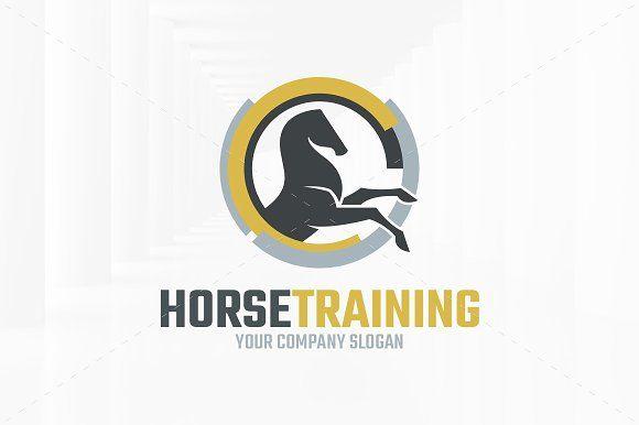 Horse Training Logo - Horse Training Logo Template Logo Templates Creative Market