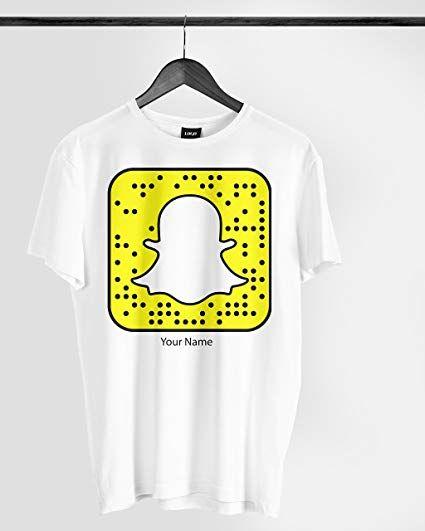 QR Clothing and Apparel Logo - Amazon.com: Your Snapchat Qr Code T-shirt, American Apparel T-shirt ...