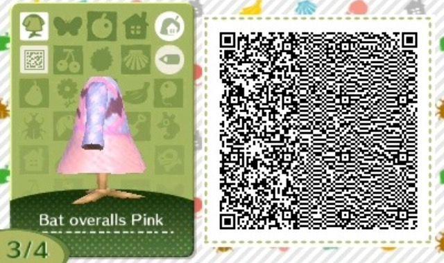 QR Clothing and Apparel Logo - Animal Crossing QR Codes