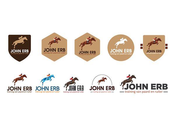 Horse Training Logo - John Erb. Horse training and Rider training