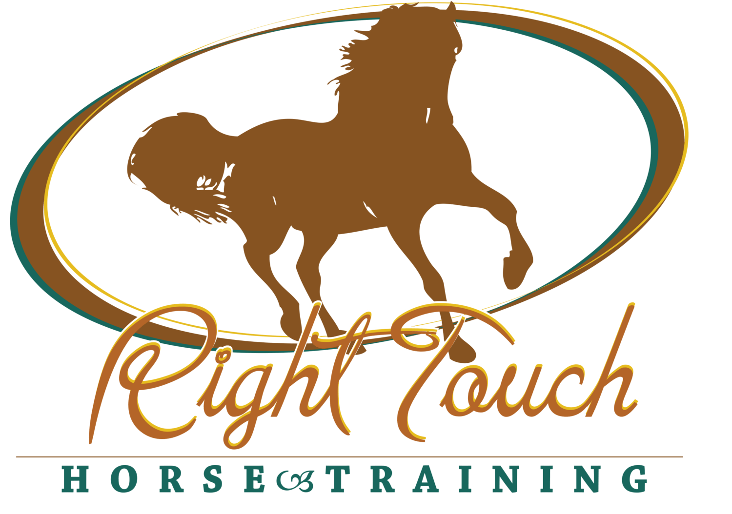 Horse Training Logo - Right Touch Horse Training