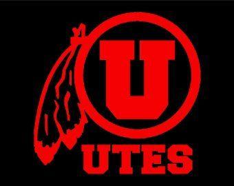 U of U Football Logo - Utah utes | Etsy