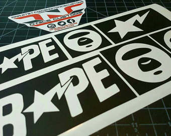 BAPE Star Logo - Bape Camo Stencil | Etsy
