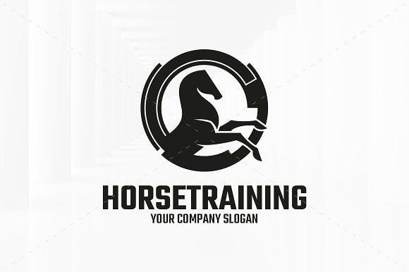 Horse Training Logo - Horse Training Logo Template ~ Logo Templates ~ Creative Market